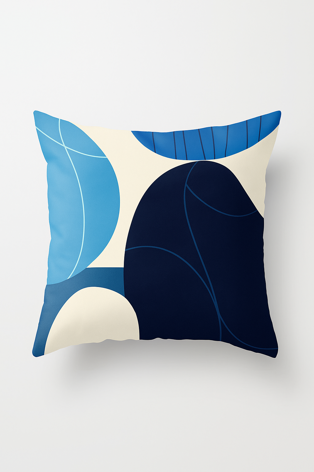 housse de coussin décorative abstraite style nordique pour salon