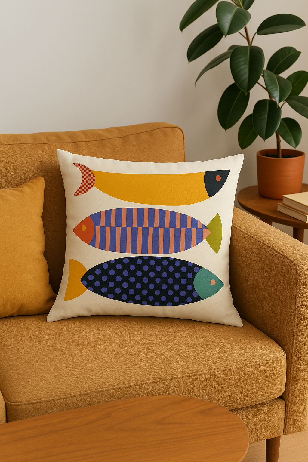 housse de coussin décorative abstraite style nordique pour salon