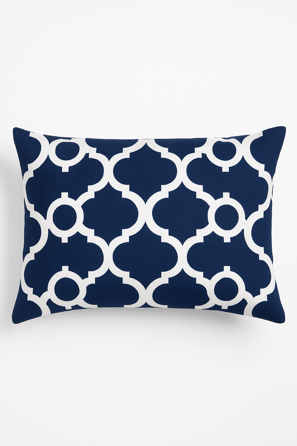 housse de coussin décorative géométrique noir et jaune 30 x 50 cm