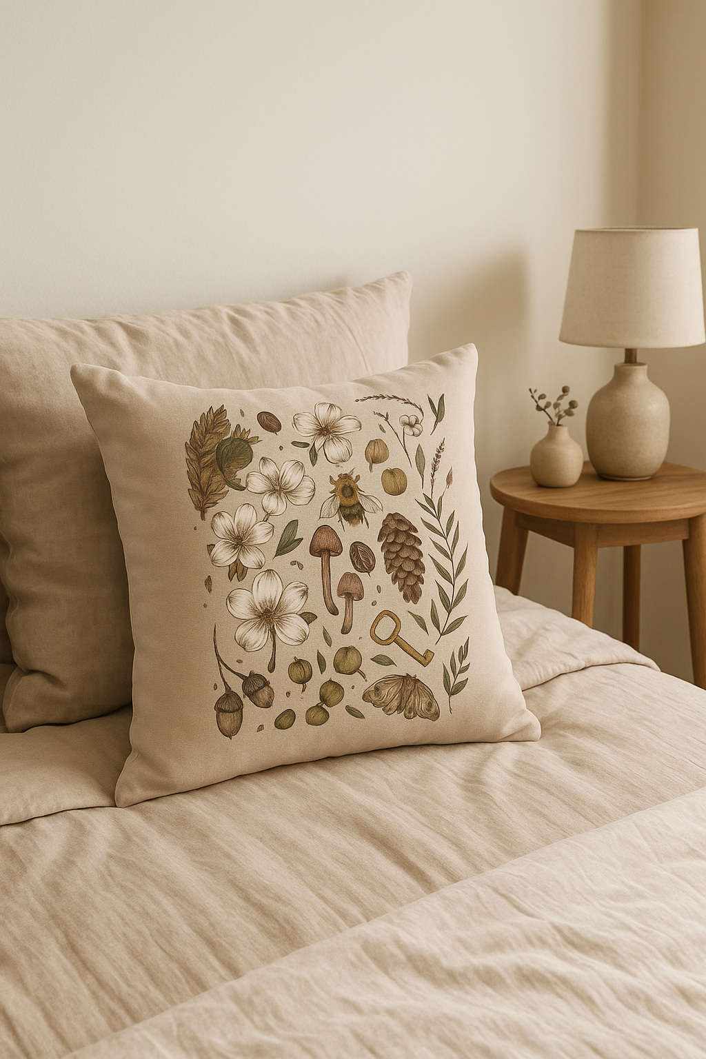 housse de coussin décorative motif animaux colorés pour canapé