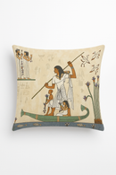 housse de coussin égyptienne décorative pour canapé et salon