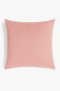 housse de coussin en velours côtelé unie plusieurs tailles disponibles