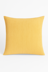 housse de coussin en velours côtelé rayé plusieurs tailles disponibles