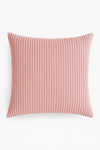 housse de coussin en velours côtelé rayé plusieurs tailles disponibles