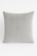 housse de coussin en velours côtelé rayé plusieurs tailles disponibles