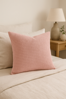 housse de coussin en velours côtelé unie plusieurs tailles disponibles