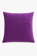 housse de coussin en velours polyester ultra doux 25 couleurs disponible