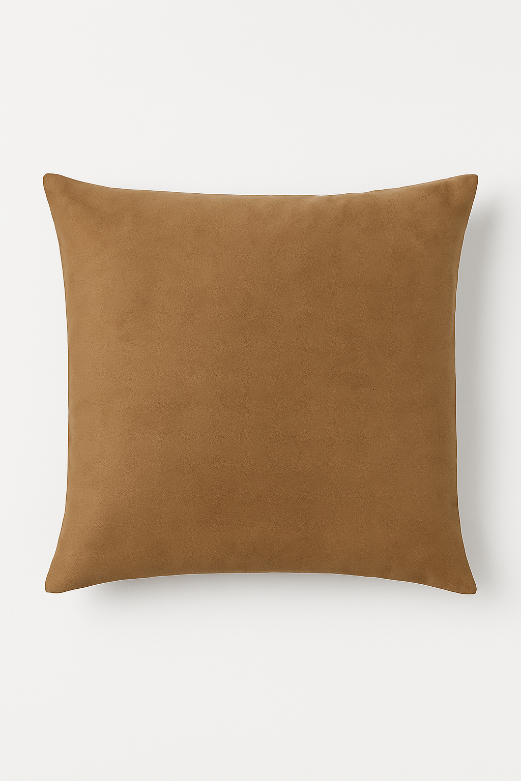 housse de coussin en velours sur mesure couleur unie 40 à 60 cm