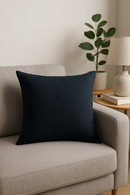 housse de coussin en velours sur mesure couleur unie 40 à 60 cm