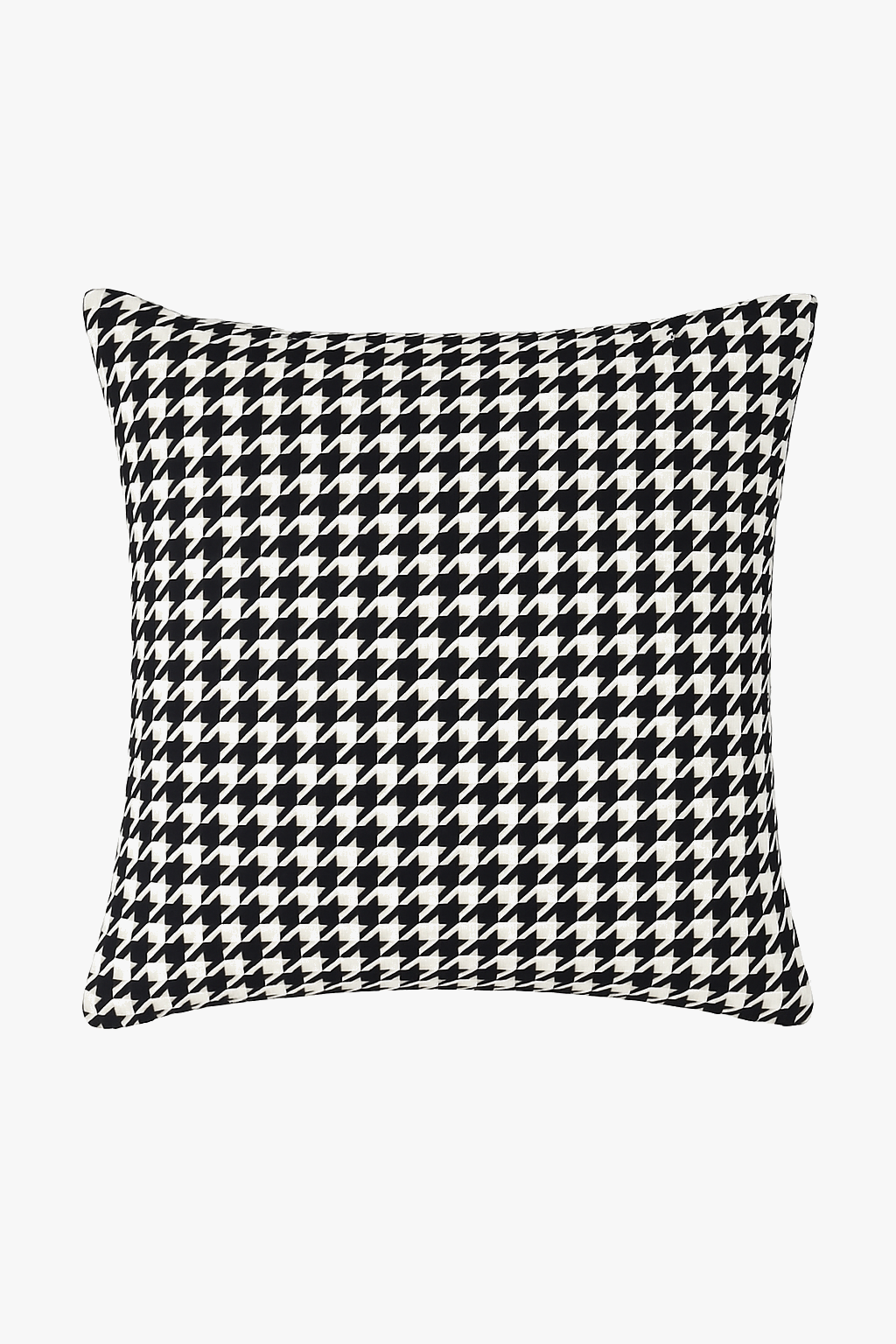housse de coussin géométrique noir et blanc moderne