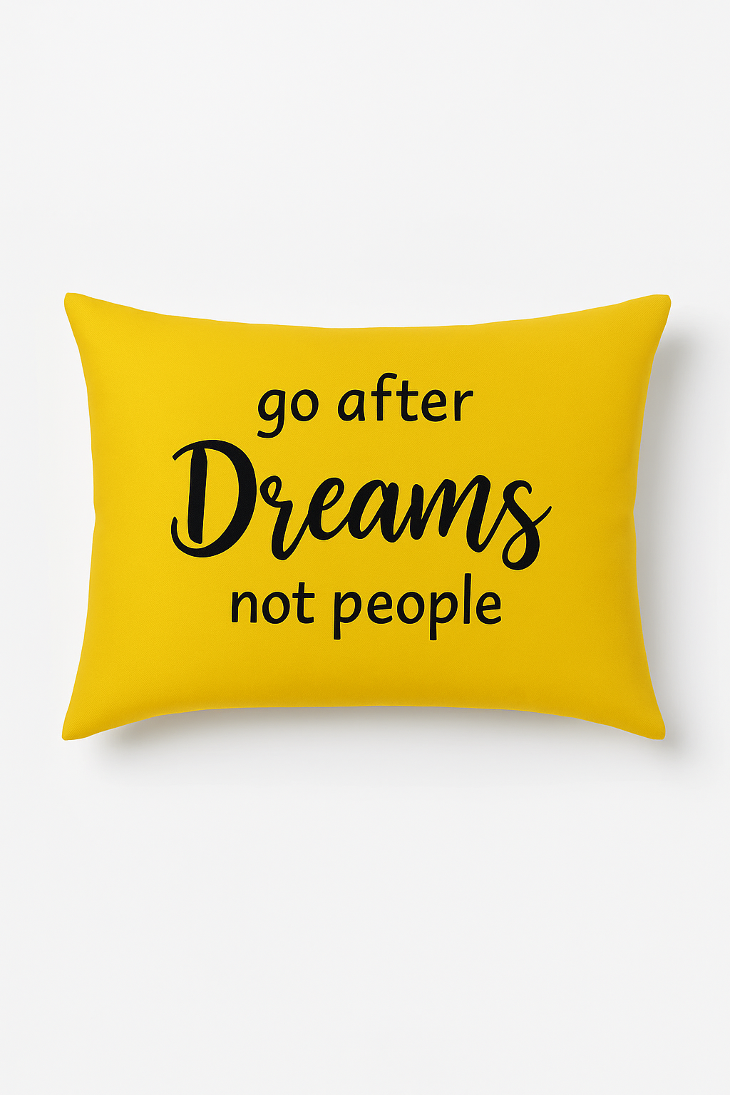 housse de coussin géométrique jaune pour décoration intérieure