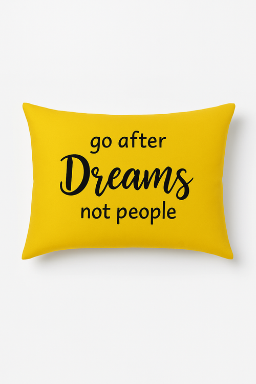 housse de coussin géométrique jaune pour décoration intérieure