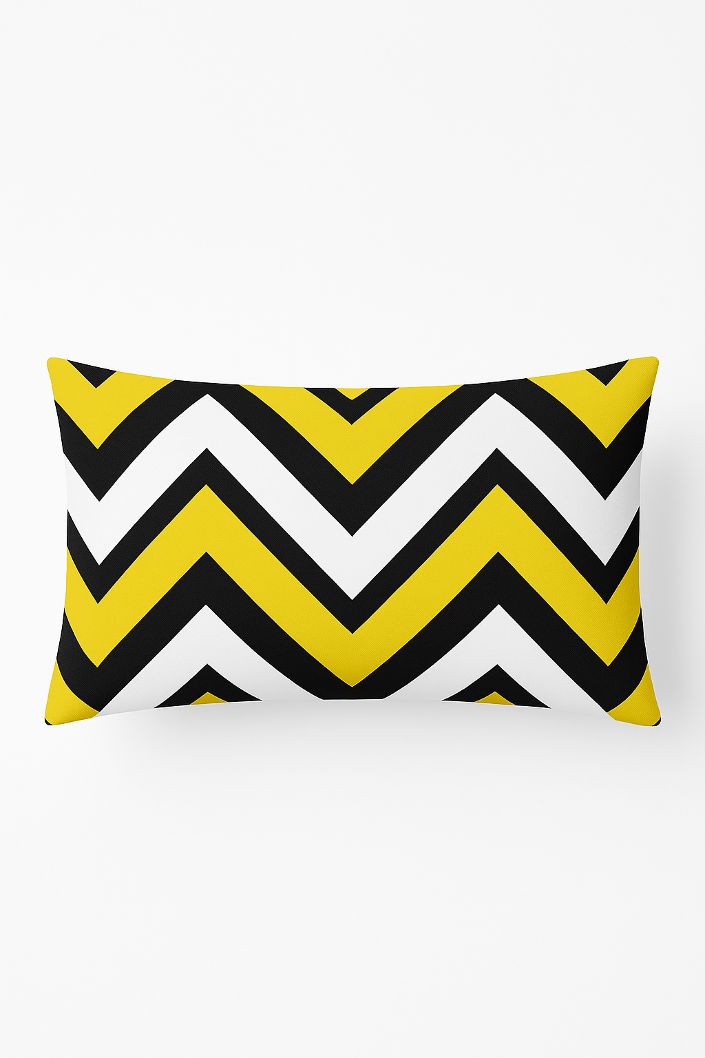 housse de coussin géométrique jaune pour salon et chambre