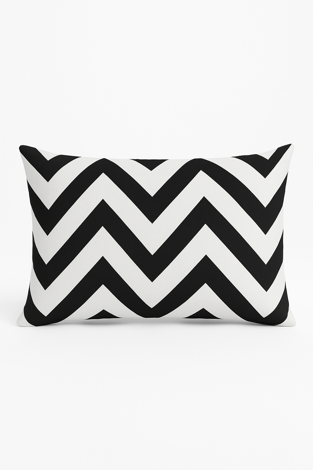housse de coussin géométrique marbré noir et blanc 30 x 50 cm