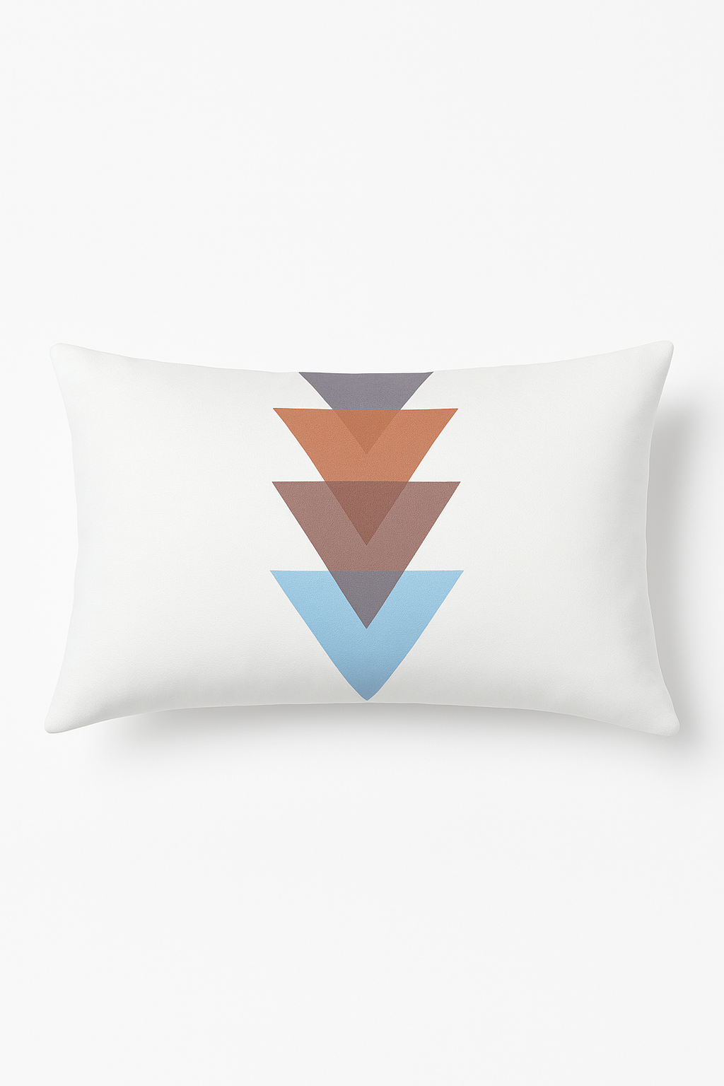 housse de coussin géométrique nordique colorée 30 x 50 cm