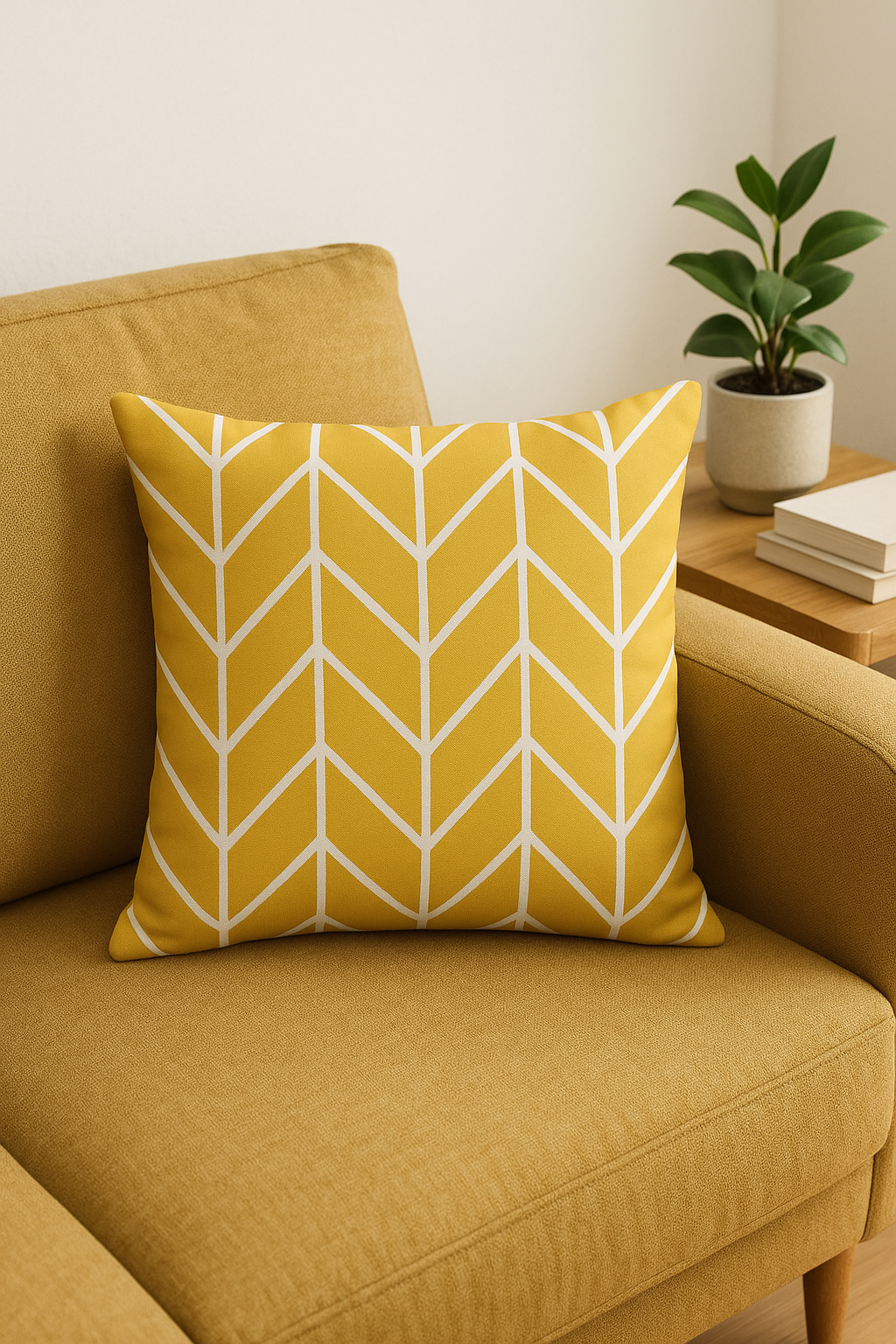 housse de coussin jaune motif tournesol créatif 45x45 cm - vue 3 sur 2