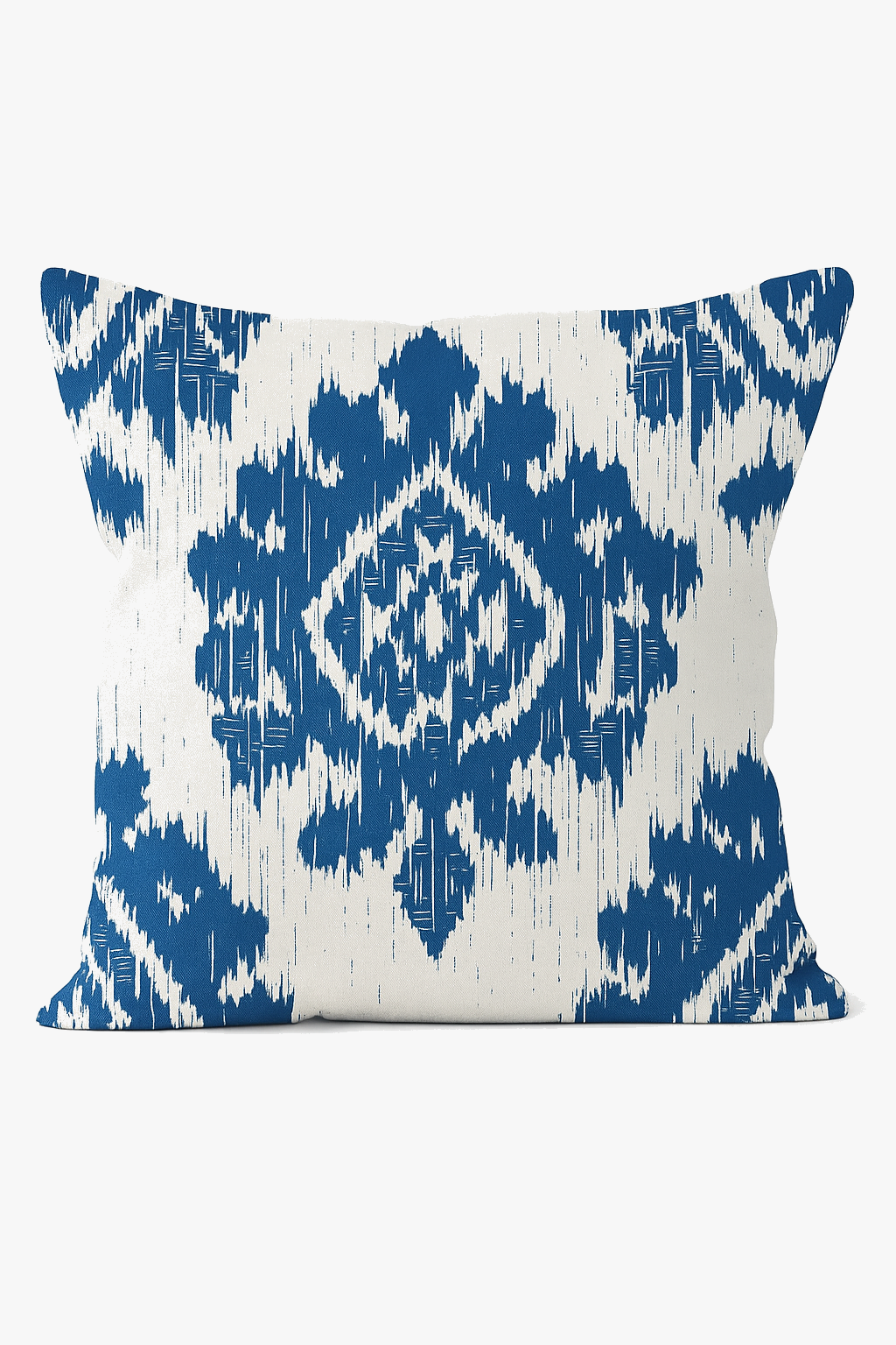 housse de coussin moderne géométrique bleu marine pour salon