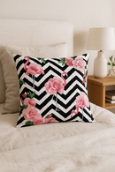 housse de coussin motif flamant rose pour décoration intérieure