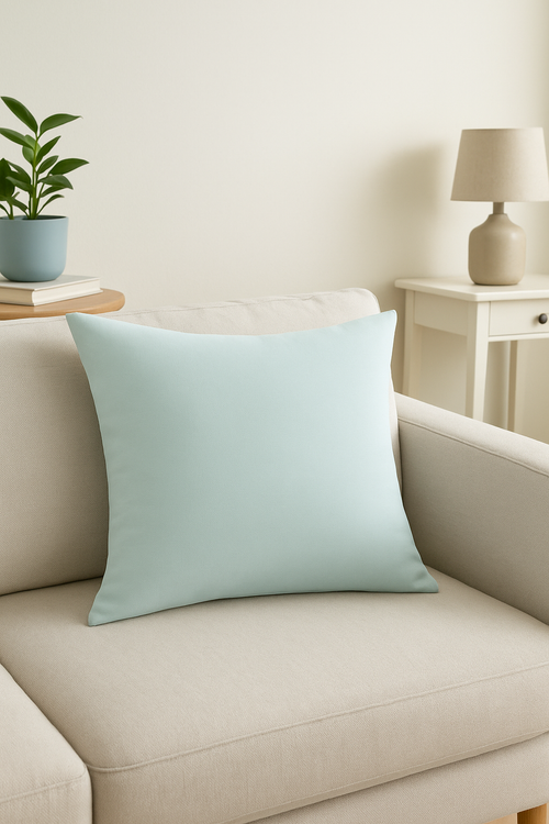 housse de coussin personnalisée en peluche douce et minimaliste - vue 2 sur 2