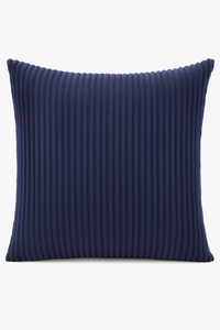housse de coussin rayée en velours personnalisable grande taille 65x65 70x70