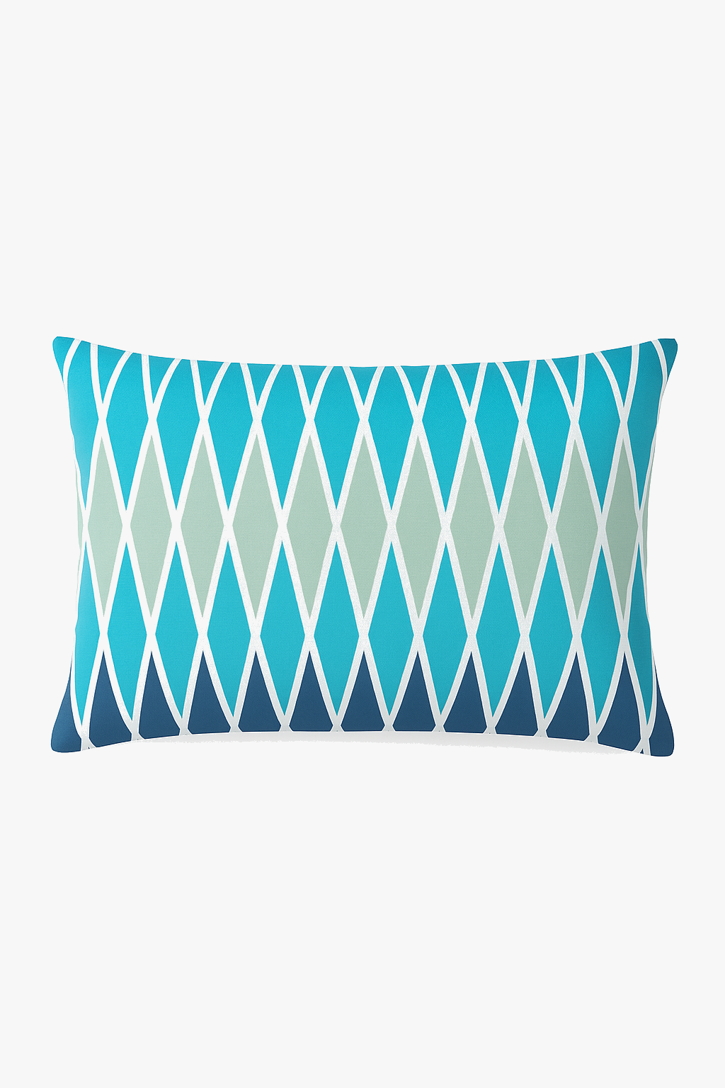 housse de coussin rectangulaire à motif géométrique coloré 30x50 cm