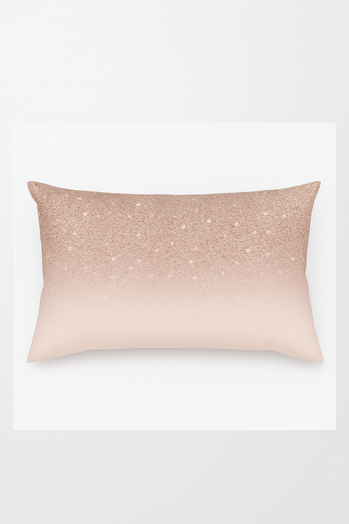 housse de coussin rose à motif géométrique tendance décoration intérieure