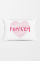 housse de coussin rose motif géométrique décoratif pour la maison