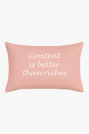 housse de coussin rose motif géométrique tendance décoratif pour la maison