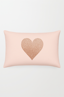 housse de coussin rose motif géométrique tendance décorative pour la maison
