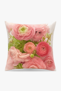 housse de coussin rose style nordique pour décoration élégante