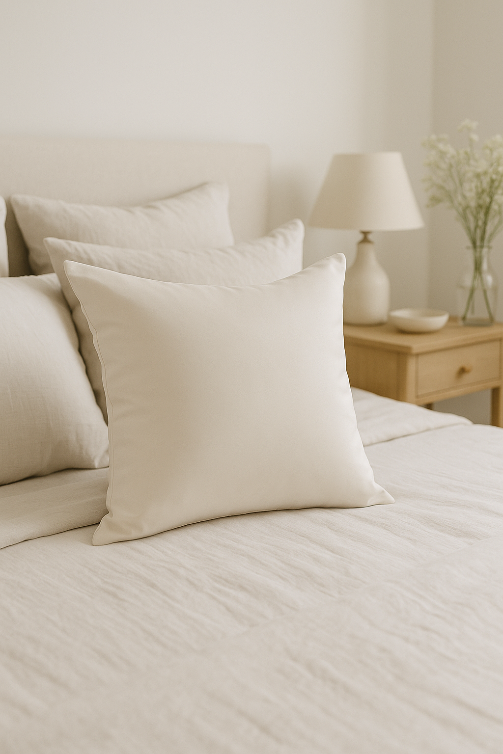 housse de coussin similicuir 45x45 60x60cm pour canapé-lit décoratif - vue 3 sur 2