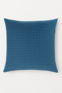 housse de coussin velours côtelé grand grain unie 30x45 35x50 40x60