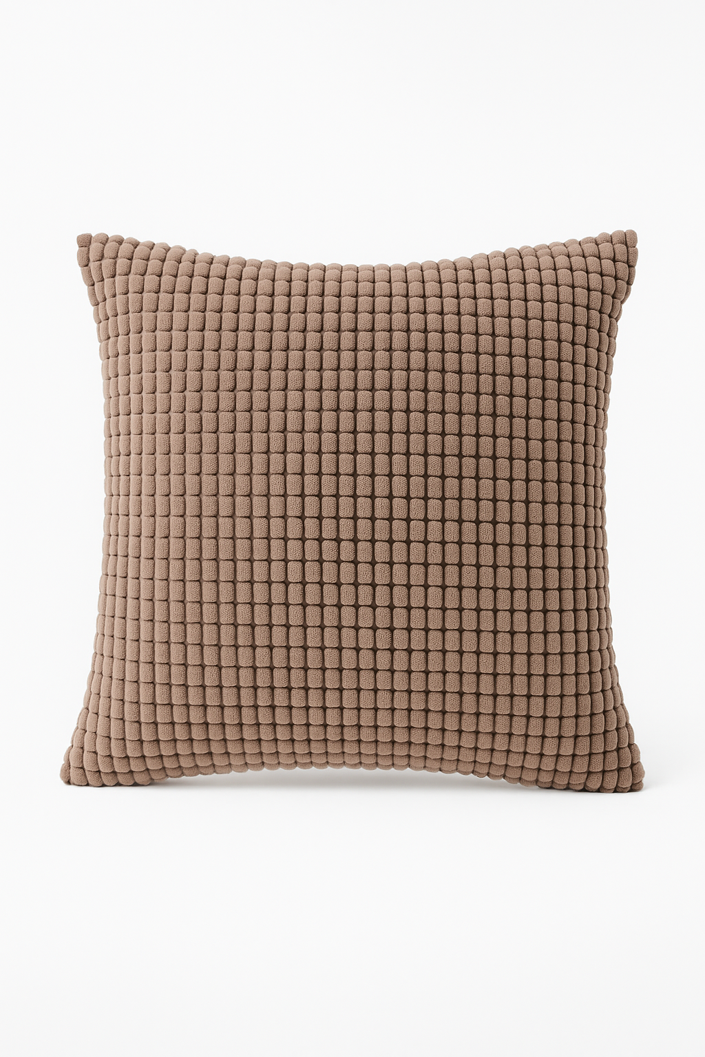 housse de coussin velours côtelé motif grain de maïs grande taille
