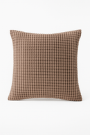 housse de coussin velours côtelé motif grain de maïs grande taille