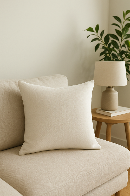 housse de coussin velours polyester ultra doux sur mesure 30x45 35x50 40x60 - vue 2 sur 2