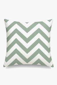 housse de coussin verte géométrique abstraite pour décoration canapé
