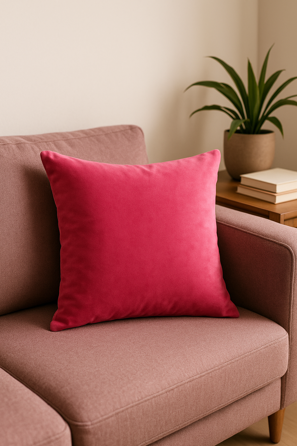 housses de coussin en velours unies pour décoration intérieure