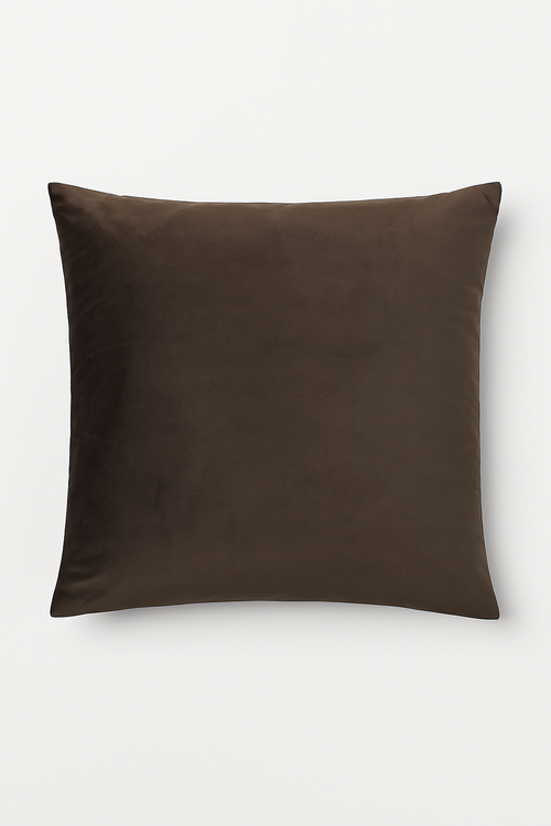 housses de coussin en velours unies pour décoration intérieure