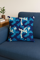 housses de coussin géométriques camouflage militaire tendance décorative
