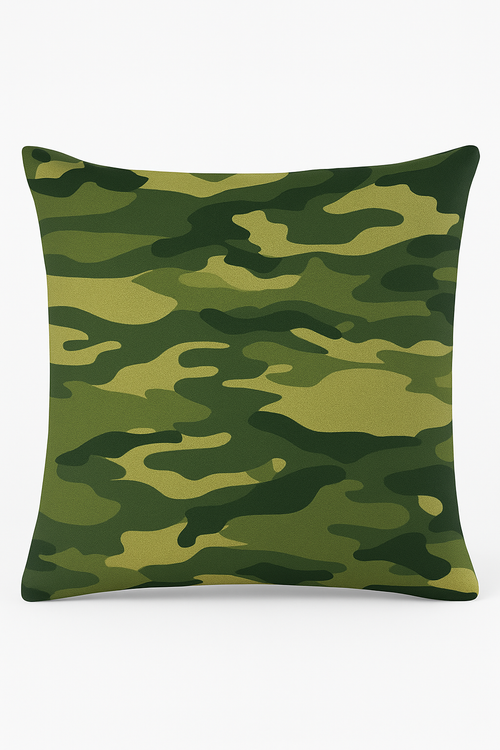 housses de coussin géométriques camouflage militaires décoratives