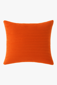 housses de coussin rayées en velours côtelé pour canapé et fauteuil