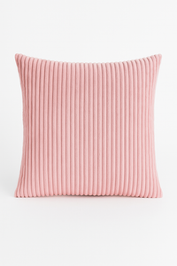 housses de coussin rayées en velours côtelé 30x50cm 50x70cm