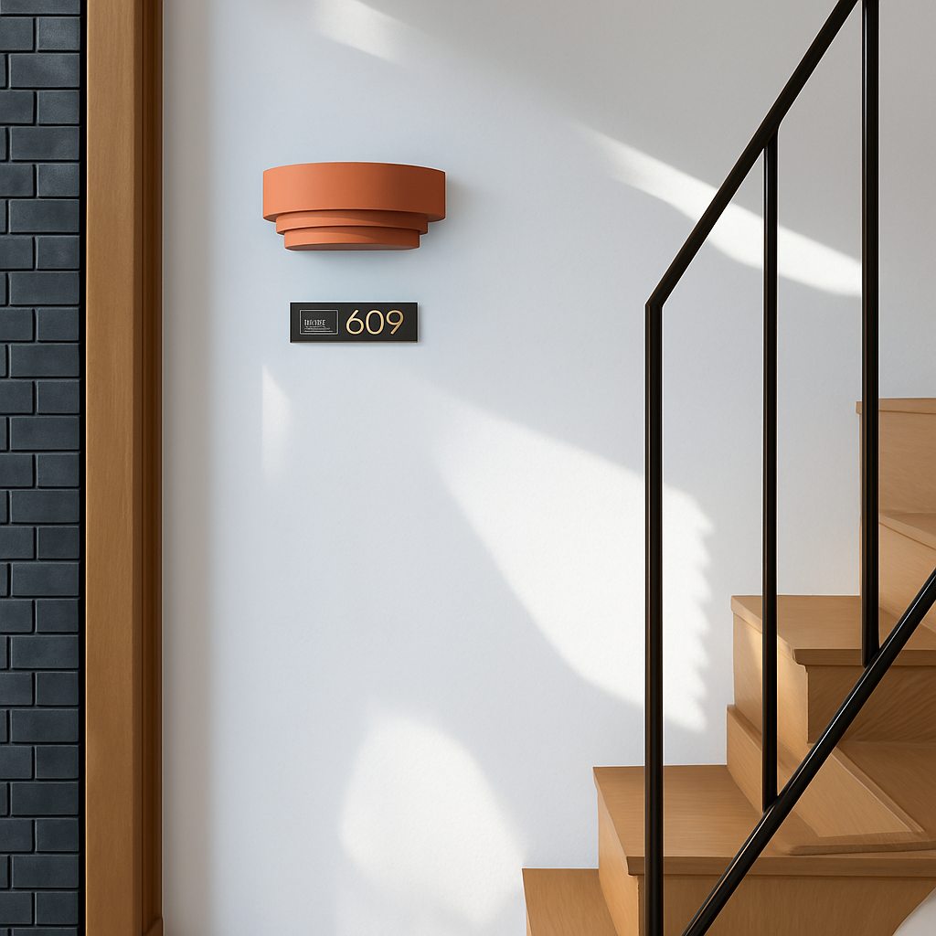 IP65 LED étanche applique murale ciment moderne 110V 220V LED Villa terrasse jardin réverbère rond lune fond porche lampes - vue 4 sur 12
