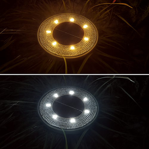 IP68 LED étanche extérieure énergie solaire lumière au sol contrôle de l'éclairage chemin pont lumières cour allée pelouse jardin décoration lampe - vue 4 sur 14