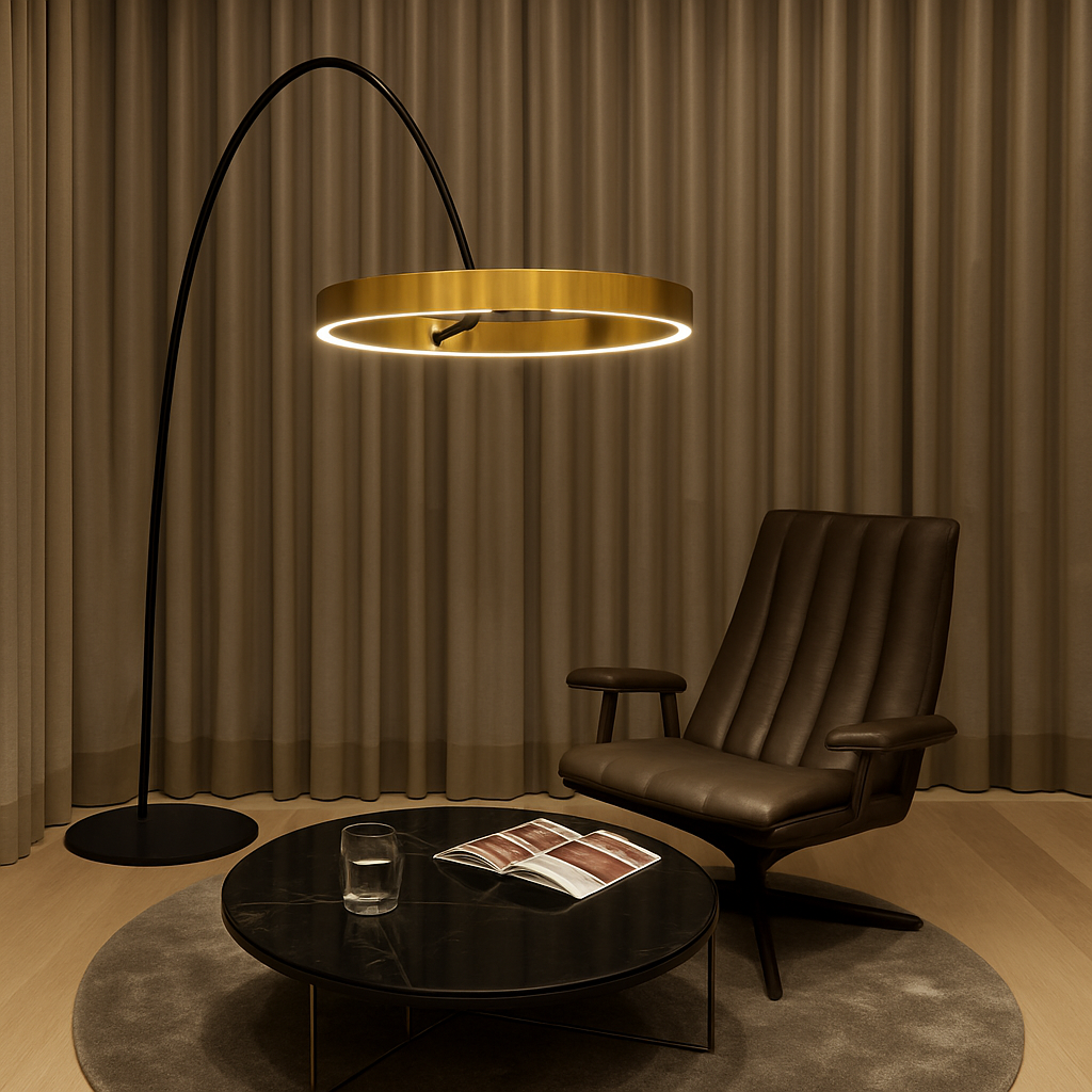 lampadaire design créatif pour intérieur moderne élégant - vue 5 sur 13