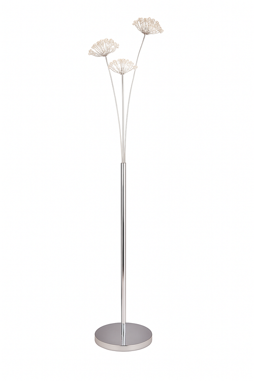 Lampadaire design moderne à LED en forme de fleurs