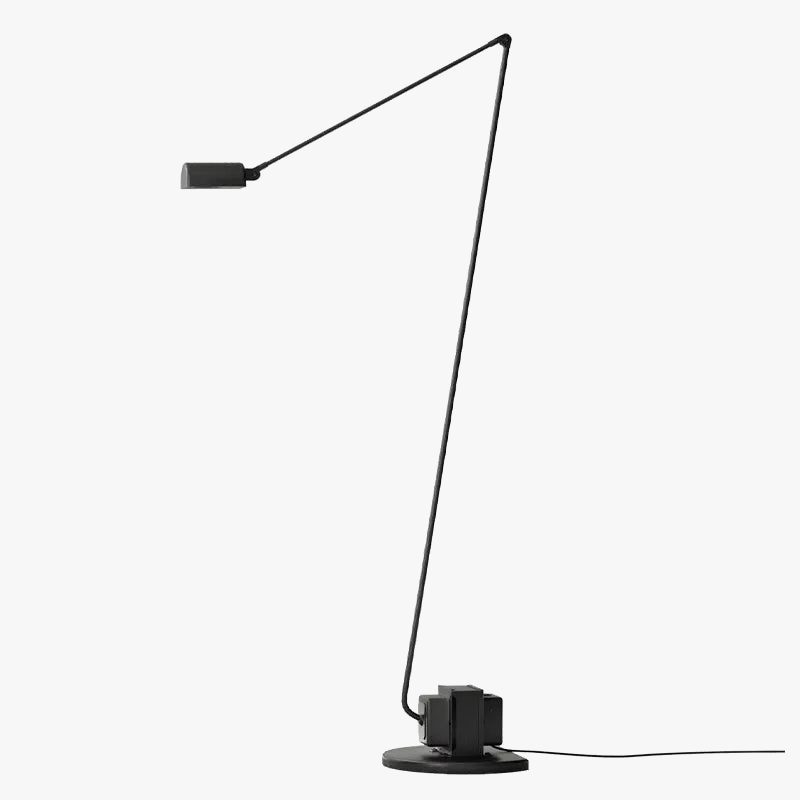 lampadaire led minimaliste en métal bras long