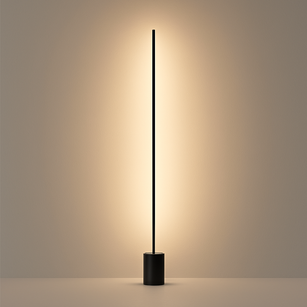 lampadaire led nordique moderne pour décoration intérieure
