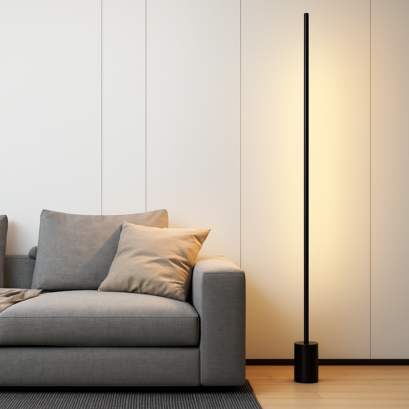 lampadaire led nordique moderne pour décoration intérieure