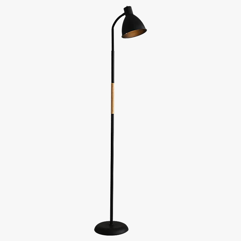 Lampadaire loft Noir Debout